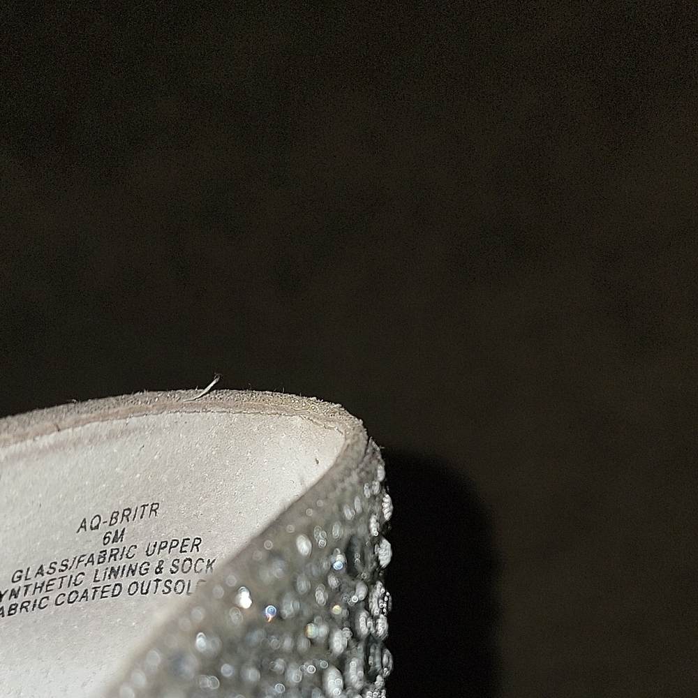 Aqua Silver Women's Shoes - Picture 2 of 5